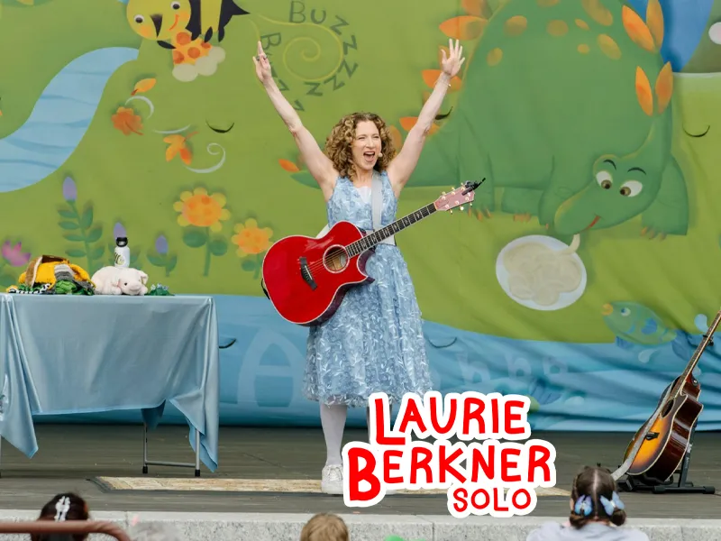 Laurie Berkner 2026 & 2027 concert poster